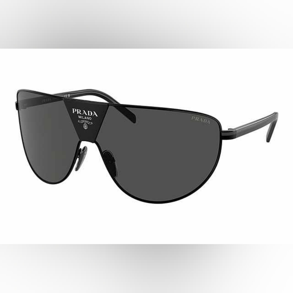 Prada Sunglasses, Mens, PR69zs, Black/Grey